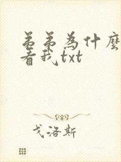 弟弟为什么这样看我txt