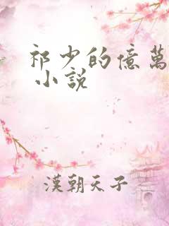 祁少的亿万宠妻 小说