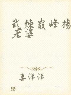 武炼巅峰杨开的老婆