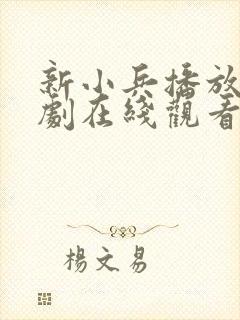 新小兵播放电视剧在线观看全集免费