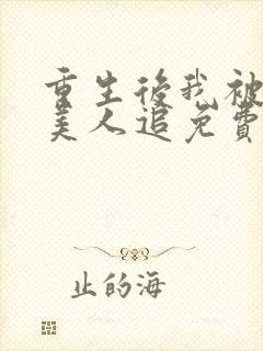 重生后我被病娇美人追免费全集