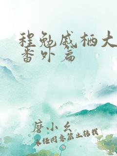 程勉戚栖大结局番外篇