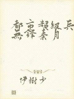 都市超级兵王李无锋秦月