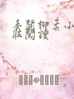 秦关柳柔小说正版阅读