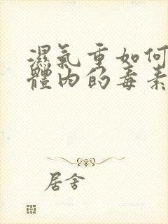 湿气重如何排除体内的毒素