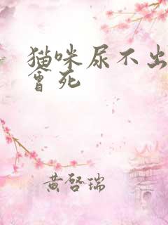 猫咪尿不出多久会死