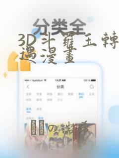 3D斗罗玉转奇遇漫画