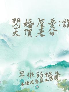 闪婚厚爱:误嫁天价老公