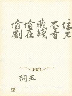 偷偷藏不住电视剧在线看免费