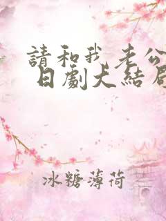 请和我老公结婚 日剧大结局