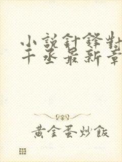 小说针锋对决水千丞最新章节列表最