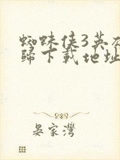 蜘蛛侠3英雄无归下载地址