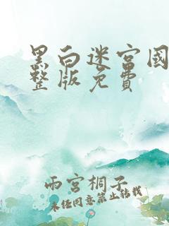 黑白迷宫国语完整版免费