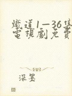 炽道1—36集电视剧免费观看