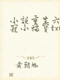 小说重生六零团宠小福宝txt下载