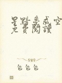 星黯梦成空小说免费阅读