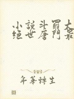 小说斗罗大陆2绝世唐门最新章节列表