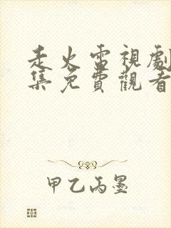 走火电视剧40集免费观看完整版免费剧