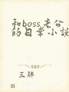 和boss老公的日常小说免费阅读