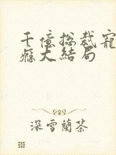 千亿总裁宠妻上瘾大结局