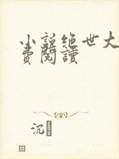 小说绝世大少免费阅读