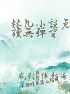 林凡小说免费阅读无弹窗