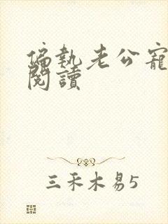 偏执老公宠上天阅读