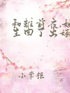 和离前夜,她重生回了出嫁前,