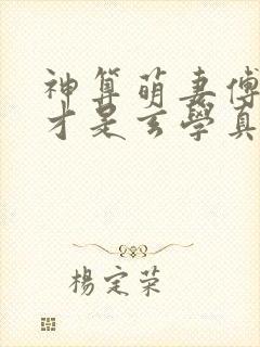 神算萌妻傅太太才是玄学真大佬易小升