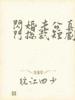 闪婚老公真是豪门总裁短剧免费观看