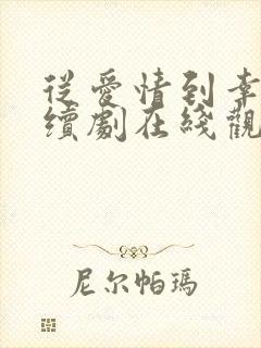 从爱情到幸福连续剧在线观看