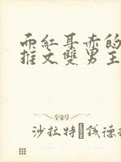 面红耳赤的小说推文双男主