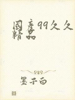 国产99久久久精品