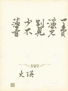 薄少别演了夫人看不见免费完整版