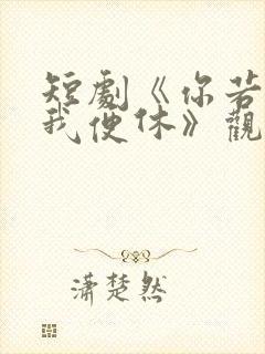 短剧《你若无情我便休》观看