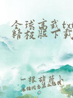 全球高武txt精校版下载