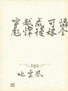 穿越成可怜娃的彪悍后娘全文免费阅读