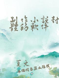 制作小说封面字体的软件