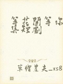 等花开等你归全集短剧