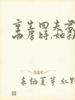 重生回夫君兼祧两房时,她杀疯了(完结)