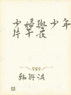 少妇与少年理论片午夜