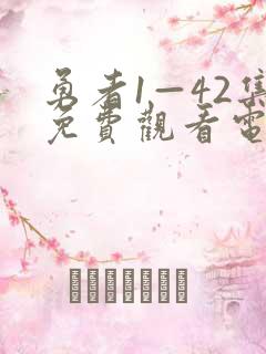 勇者1—42集免费观看电视剧