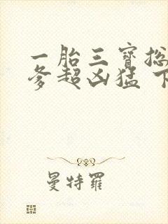 一胎三宝总裁爹爹超凶猛 下载