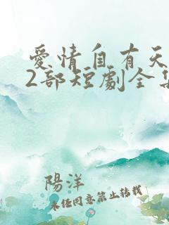 爱情自有天意第2部短剧全集