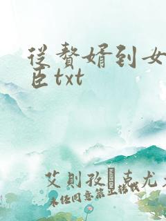 从赘婿到女帝宠臣txt