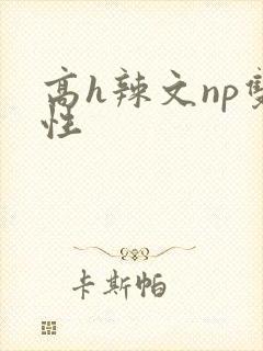 高h辣文np双性