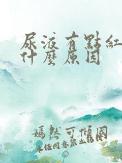 尿液有点红色是什么原因