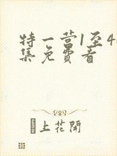 特一营1至40集免费看