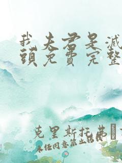 我夫君是灭世魔头免费完整版