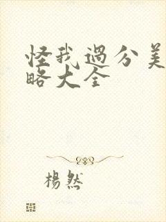 怪我过分美丽攻略大全